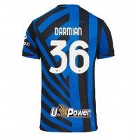 Koszulka piłkarska Inter Milan Matteo Darmian #36 Strój Domowy 2024-25 tanio Krótki Rękaw